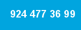 924 477 36 99 924 477 36 99